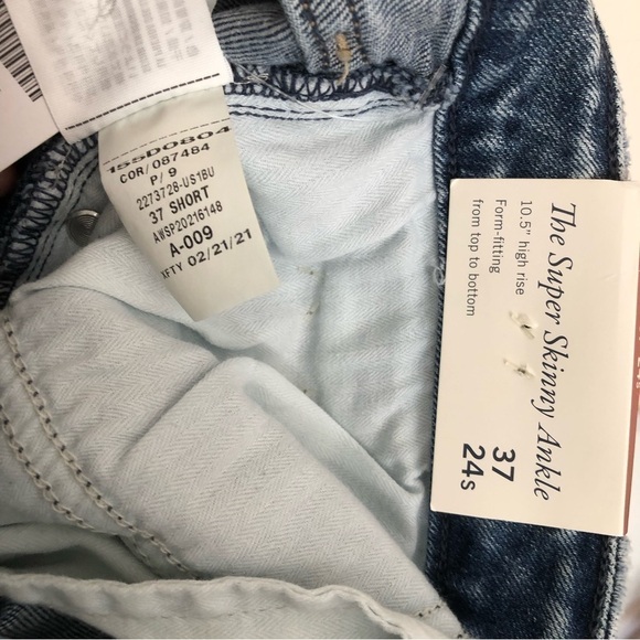 NWT Abercrombie & Fitch Super Skinny Ankle High Rise - Picture 10 of 14